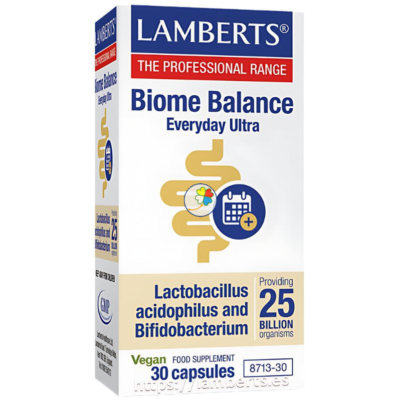 BIOME BALANCE EVERYDAY ULTRA (DIARIO ULTRA) 30 CÁPSULAS LAMBERTS
