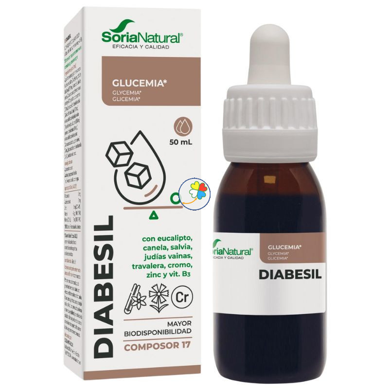 COMPOSOR 17 DIABESIL 50ML SORIA NATURAL