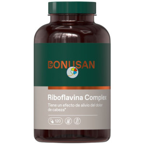 RIBOFLAVINA PLUS 120 CÁPSULAS BONUSAN