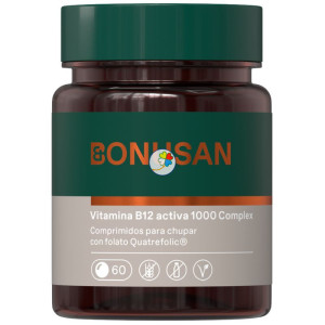 VITAMINA B12 ACTIVA 1000Mcg 60 COMPRIMIDOS BONUSAN