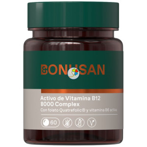 VITAMINA B12 ACTIVA 8000MCG 60 COMPRIMIDOS BONUSAN