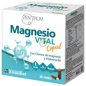 ZENTRUM MAGNESIO VITAL LIQUID 20 VIALES YNSADIET