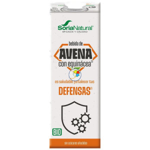 BEBIDA ECOLÓGICA DE AVENA CON EQUINÁCEA 1L SORIA NATURAL