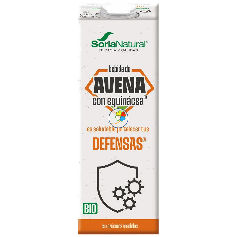 BEBIDA ECOLÓGICA DE AVENA CON EQUINÁCEA 1L SORIA NATURAL