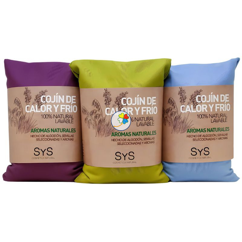 COJÍN CON SEMILLAS FRÍO Y CALOR SYS