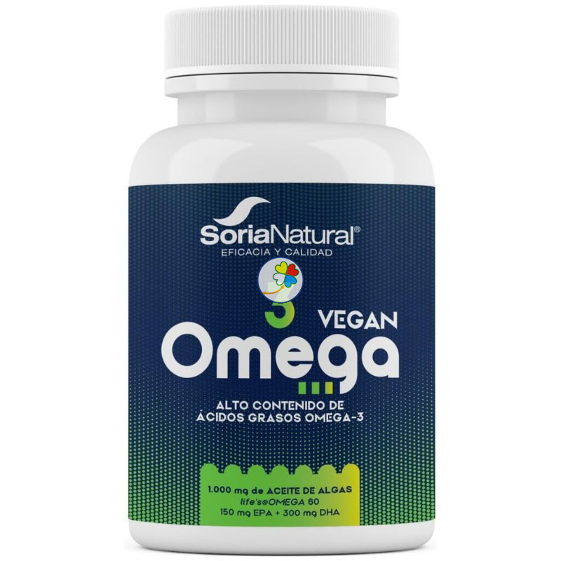 OMEGA-3 VEGANO 60 PERLAS SORIA NATURAL