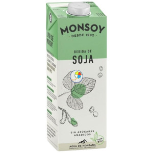 BEBIDA DE SOJA BIO 1Lt. MONSOY