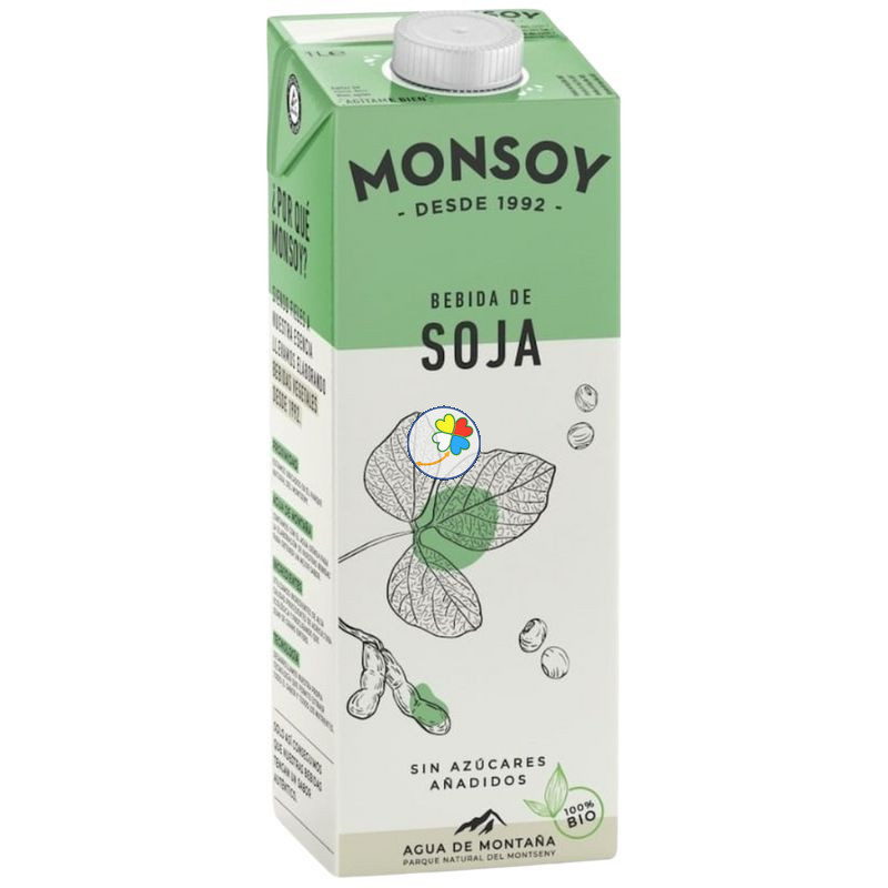 BEBIDA DE SOJA BIO 1Lt. MONSOY