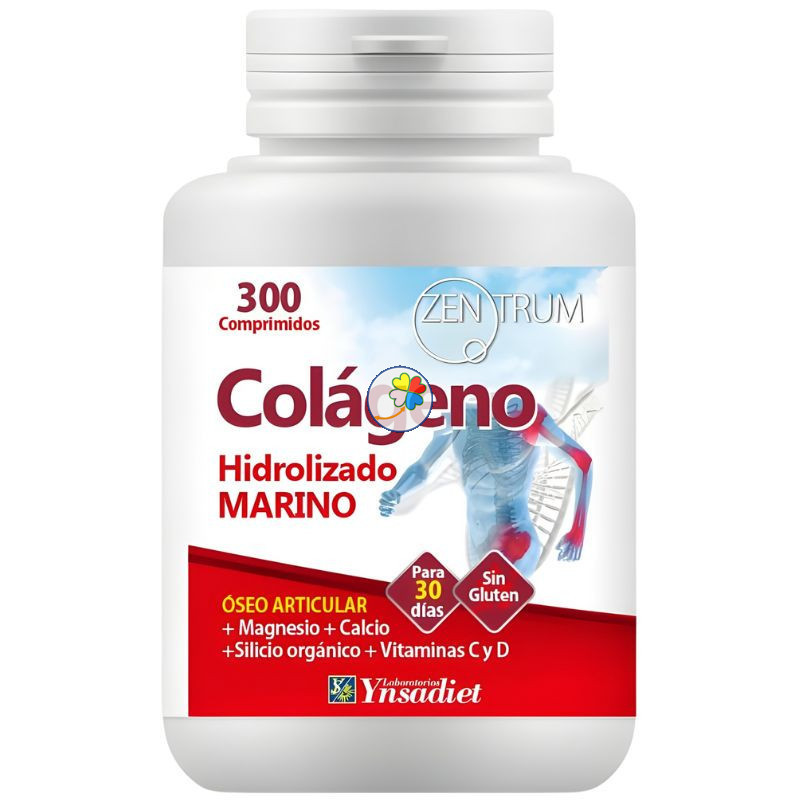 ZENTRUM COLAGENO HIDROLIZANO 300 COMPRIMIDOS YNSADIET