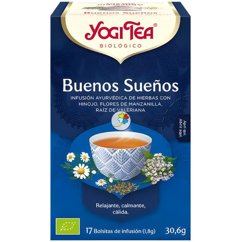 YOGI TEA BUENOS SUEÑOS 17 FILTROS