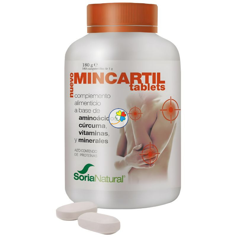 MINCARTIL REFORZADO 180 TABLETAS SORIA NATURAL