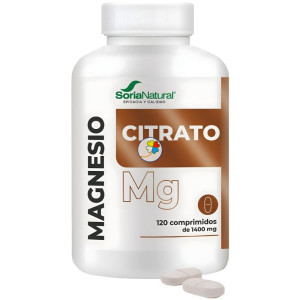 CITRATO DE MAGNESIO 120 COMPRIMIDOS SORIA NATURAL