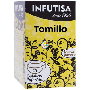 TOMILLO 25 INFUSIONES INFUTISA