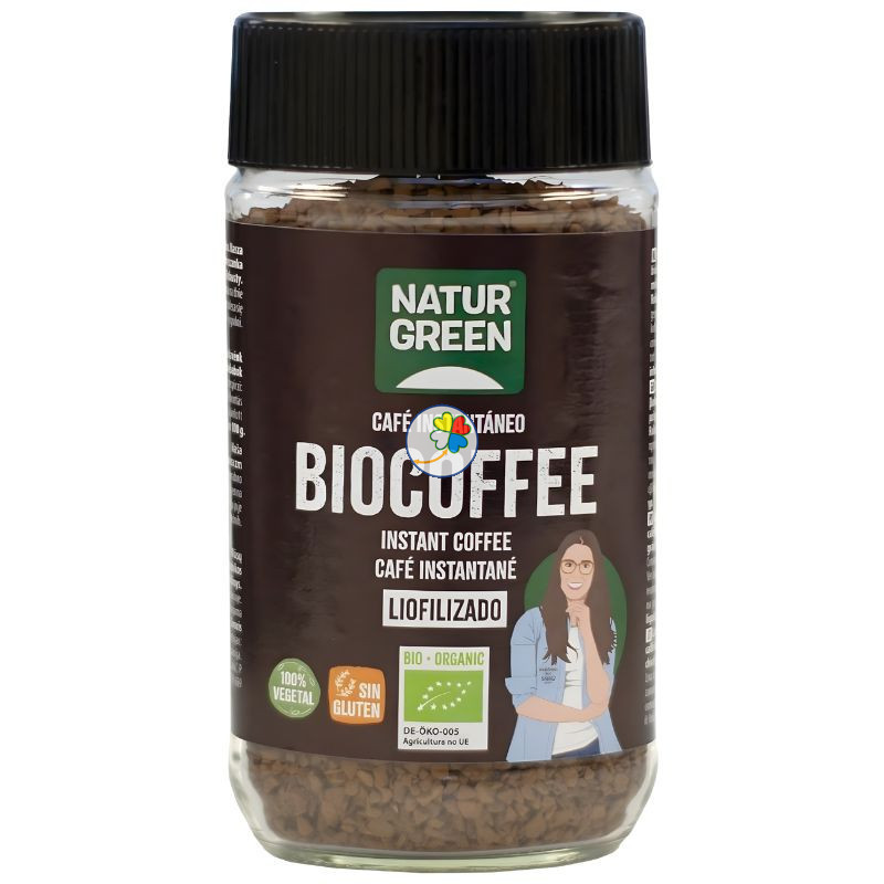 BIOCOFFEE INSTANT 100Gr. NATURGREEN
