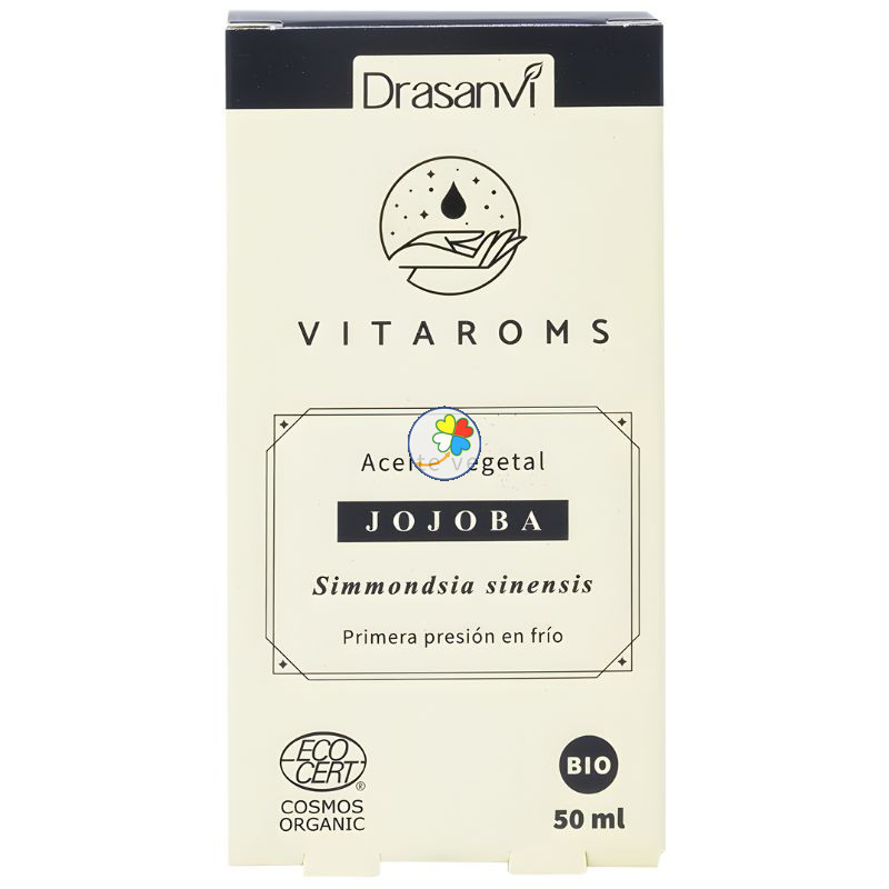 ACEITE VEGETAL DE JOJOBA (PRIMERA PRESIÓN EN FRIO) 50ML DRASANVI