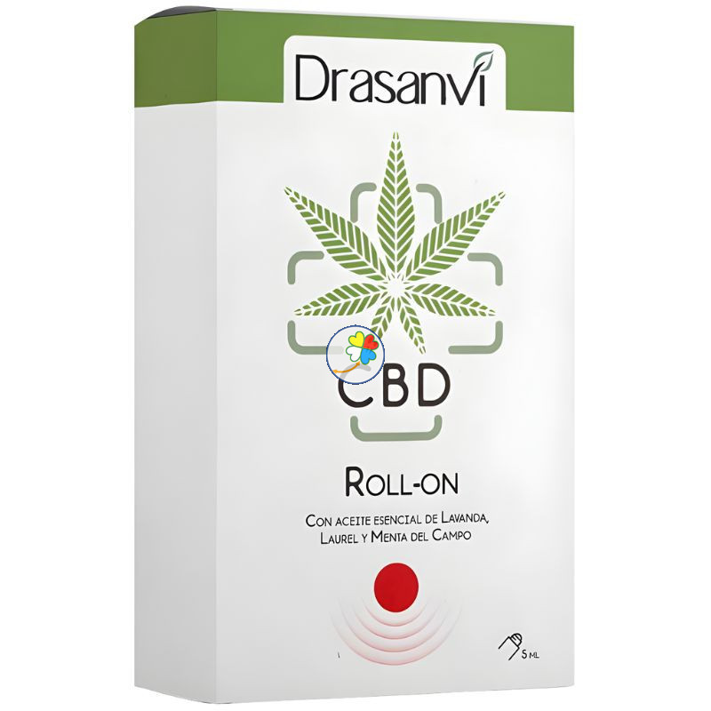 ROLL-ON CBD ROJO ALIVIO TENSIONES CABEZA 5ML DRASANVI