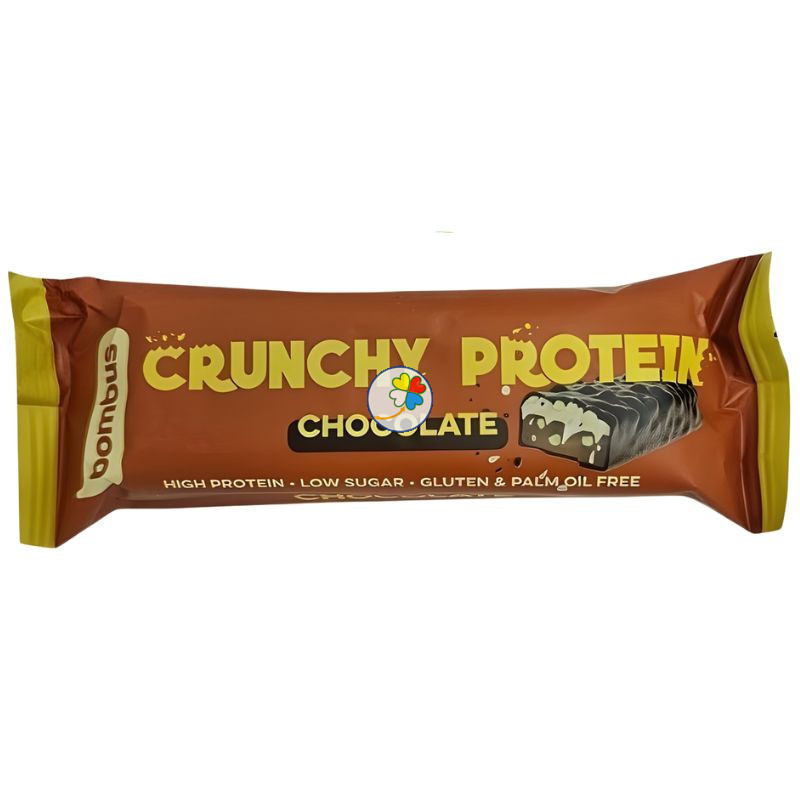 BOMBUS CRUNCHY PROTEIN CHOCO 50G SANTIVERI