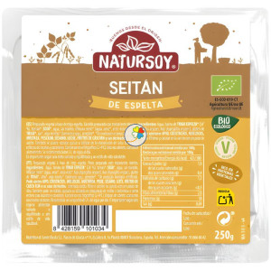 SEITAN DE ESPELTA 250Ml. NATURSOY