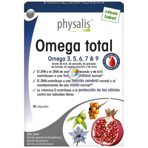 OMEGA TOTAL 30 CAPSULAS PHYSALIS