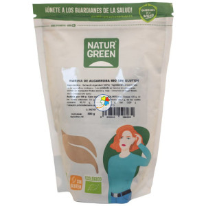 HARINA DE ALGARROBA BIO SIN GLUTEN 500G NATURGREEN