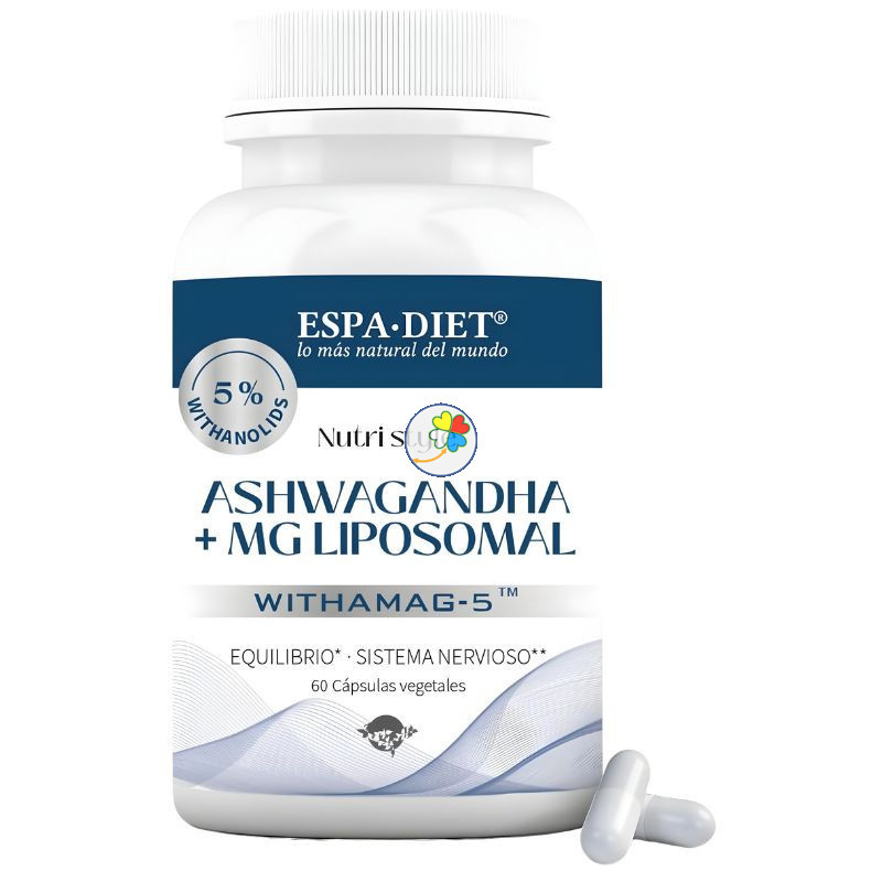 ASHWAGANDHA + MG LIPOSOMAL 60 CÁPSULAS ESPADIET
