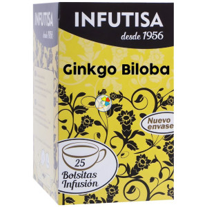 GINKGO BILOBA 25 FILTROS INFUTISA