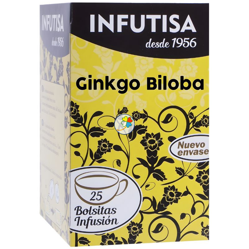 GINKGO BILOBA 25 FILTROS INFUTISA
