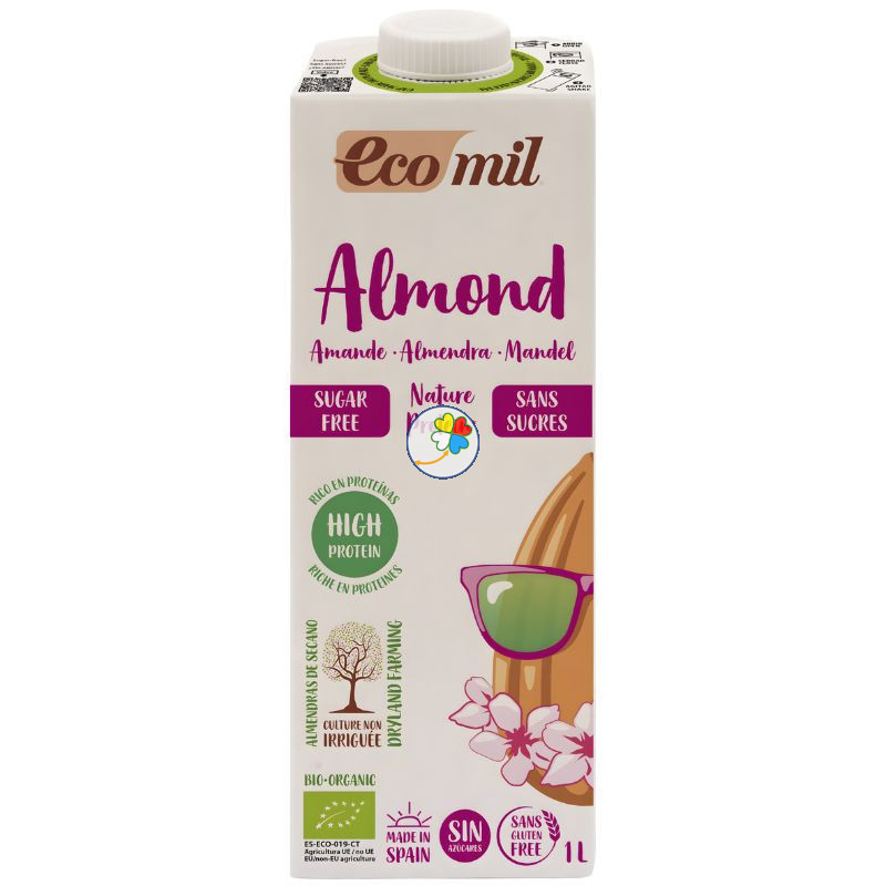 BEBIDA DE ALMENDRA NATURE PROTEIN BIO 1L ECOMIL