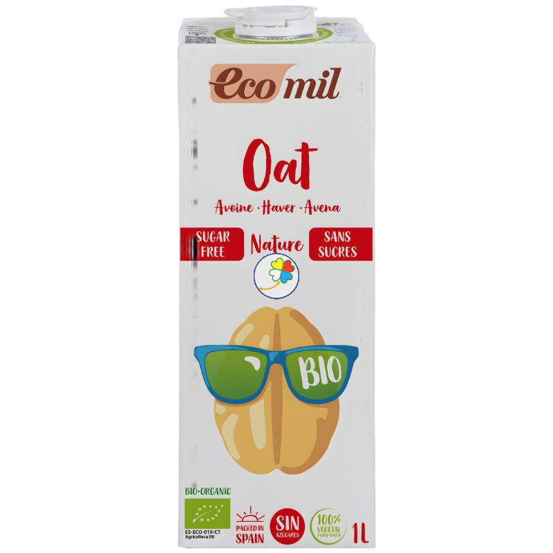 BEBIDA DE AVENA NATURE SIN AZÚCAR BIO 1L ECOMIL
