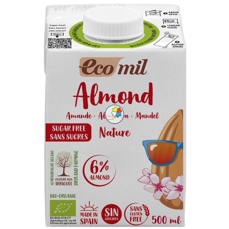 BEBIDA DE ALMENDRA NATURE BIO 500ML ECOMIL