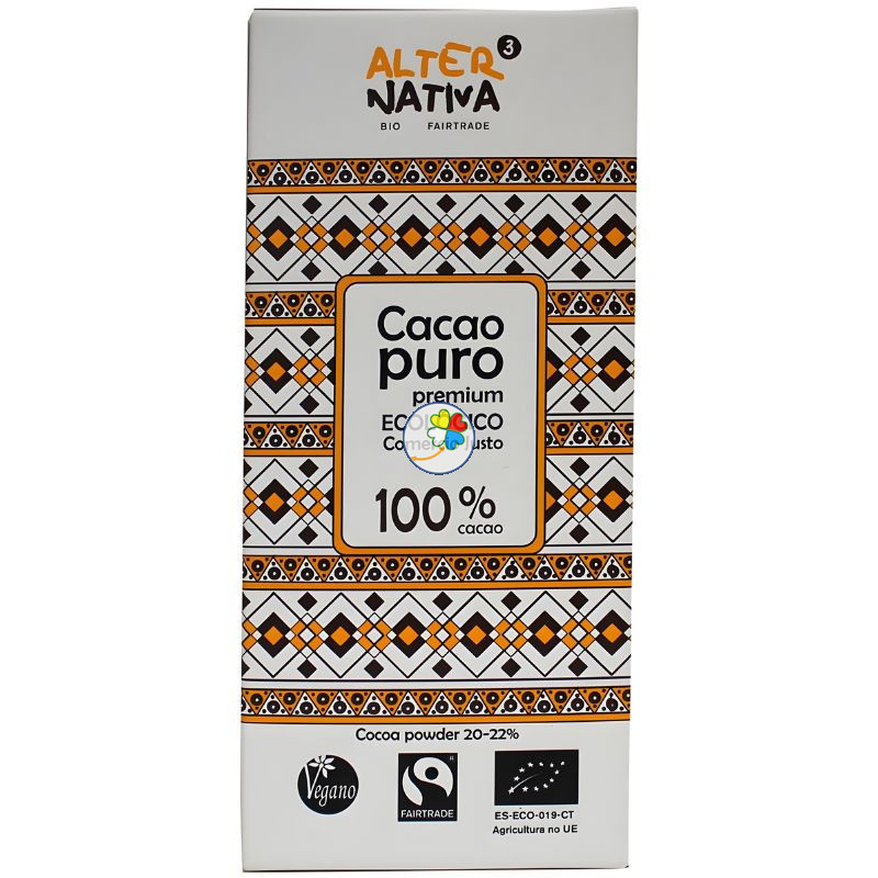 CACAO PURO PREMIUM BIO 150G ALTERNATIVA 3