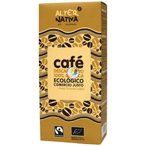 CAFÉ MOLIDO DESCAFEINADO BIO 250G ALTERNATIVA 3