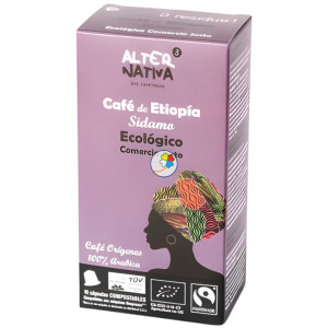 CÁPSULAS DE CAFÉ ETIOPÍA SIDAMO BIO 10 UNIDADES ALTERNATIVA 3