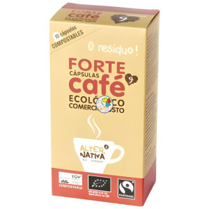 CÁPSULAS DE CAFÉ FORTE BIO 10 UNIDADES ALTERNATIVA 3