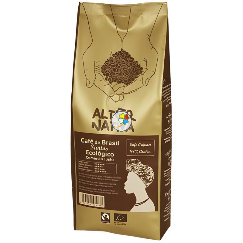 CAFÉ DE BRASIL SANTOS EN GRANO BIO 500G ALTERNATIVA 3