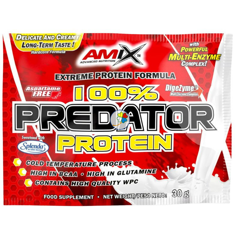 UNIDOSIS PREDATOR PROTEIN VAINILLA 30G AMIX