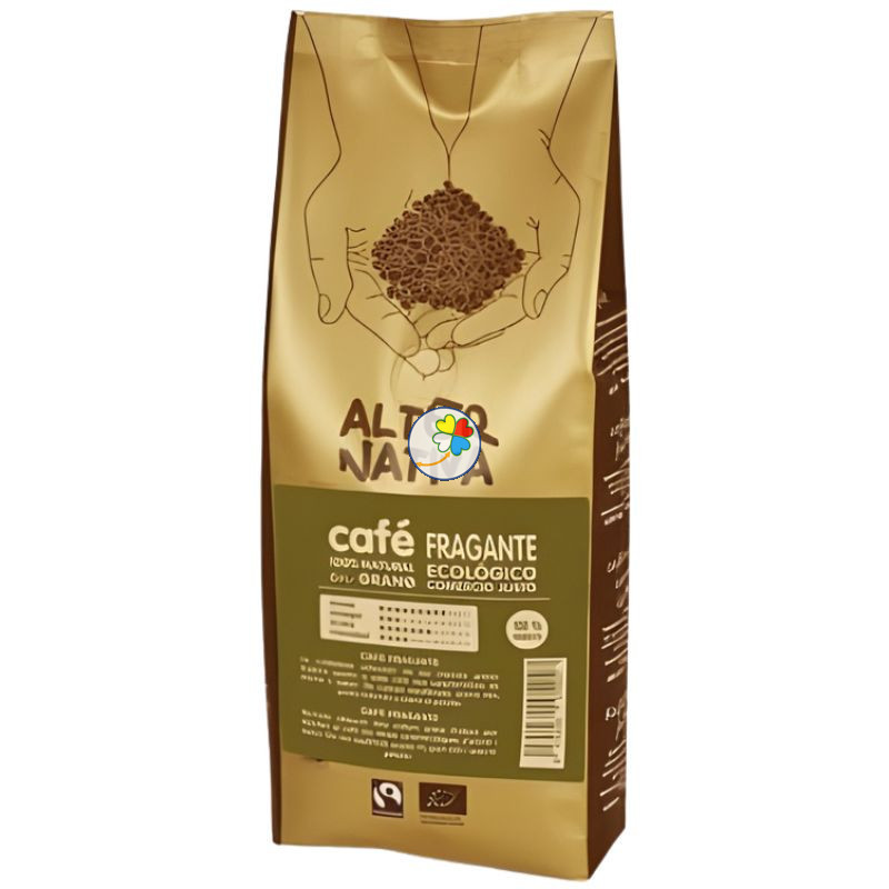 CAFÉ FRAGANTE EN GRANO BIO 500G ALTERNATIVA 3