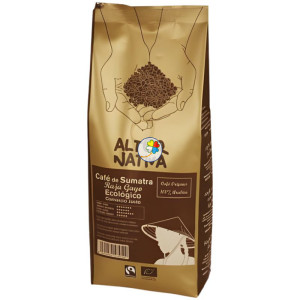CAFÉ DE SUMATRA RAJA GAYO EN GRANO BIO 500G ALTERNATIVA 3