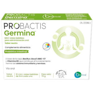 PROBACTIS GERMINA 10 VIALES BIOTICAL HEALTH