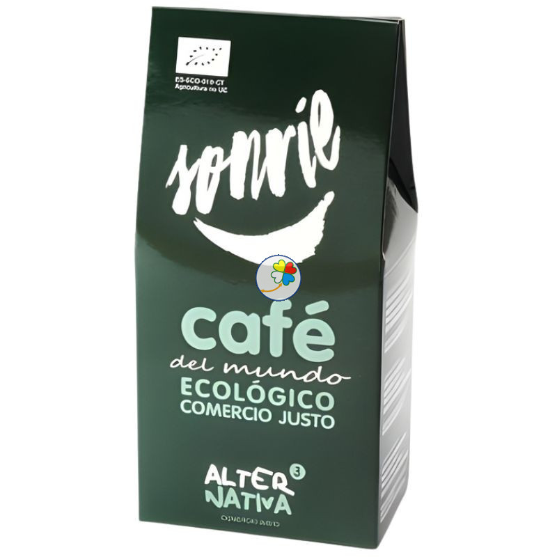 CAFÉ MOLIDO DEL MUNDO SONRÍE BIO 125G ALTERNATIVA 3