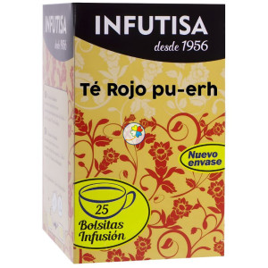TE ROJO PU-ERH 25 FILTROS INFUTISA