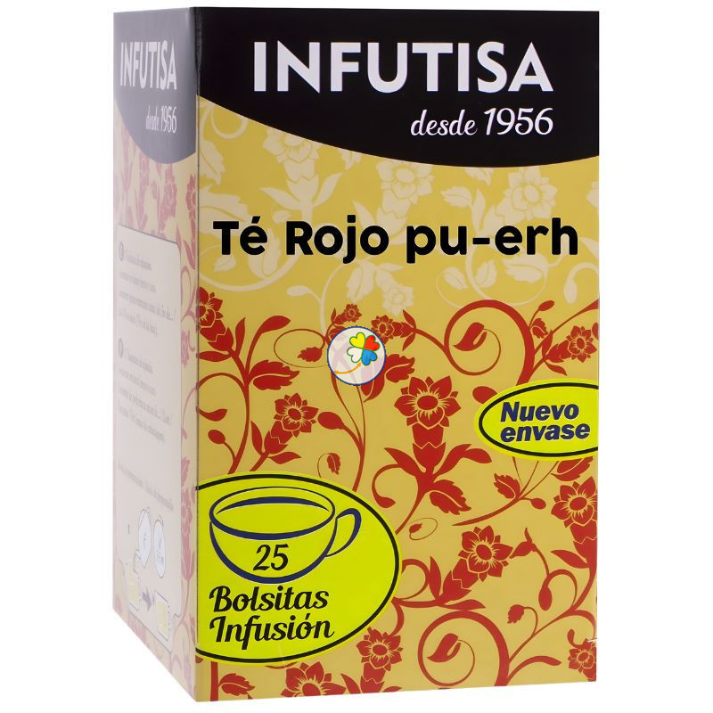 TE ROJO PU-ERH 25 FILTROS INFUTISA
