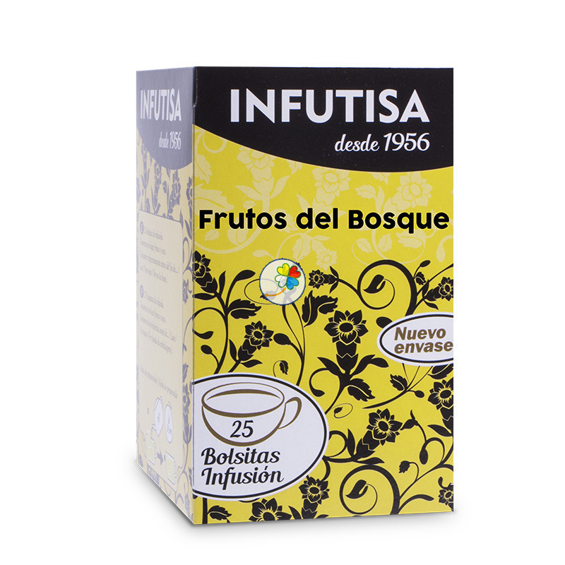 INFUSIÓN DE FRUTOS DEL BOSQUE 25 FILTROS INFUTISA
