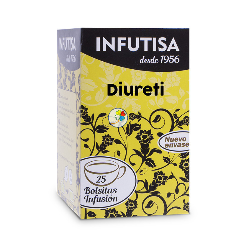 INFUSIÓN DIURETI 25 FILTROS INFUTISA