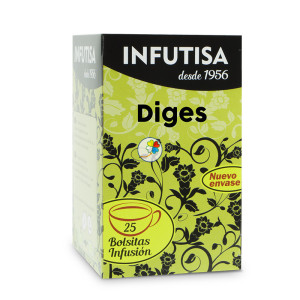 INFUSIÓN DIGES 25 FILTROS INFUTISA
