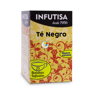 INFUSIÓN DE TÉ NEGRO CEYLAN 25 FILTROS INFUTISA