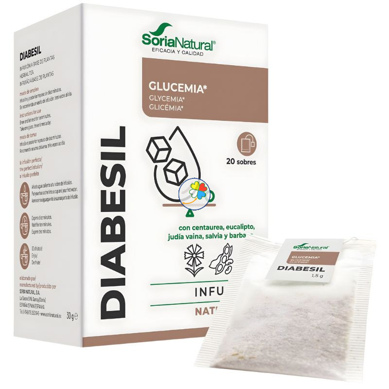 NATUSOR 15 DIABESIL 20 FILTROS SORIA NATURAL