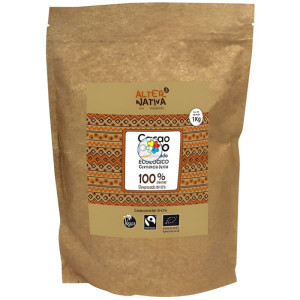 CACAO PURO DESGRASADO EN POLVO BIO 1KG ALTERNATIVA 3