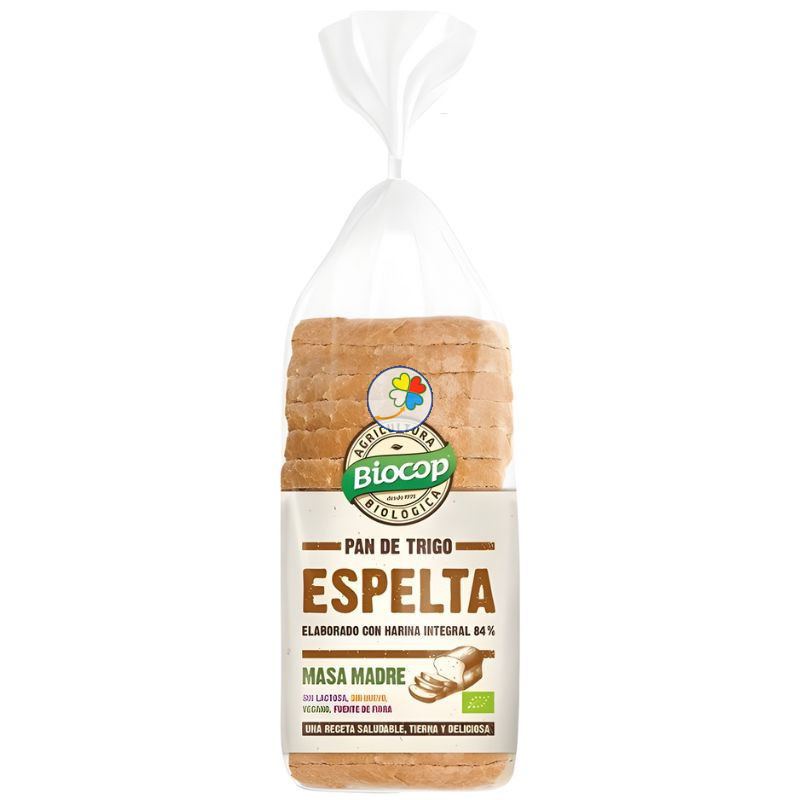 PAN MOLDE DE ESPELTA INTEGRAL 400Gr. BIOCOP