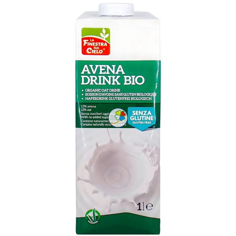 BEBIDA DE AVENA BIO SIN GLUTEN 1L FINESTRA